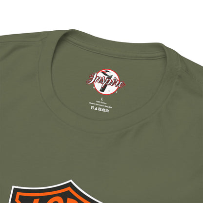 Jesus Christ Savior T‑Shirt — Lord Savior Motorcycle Shield Design