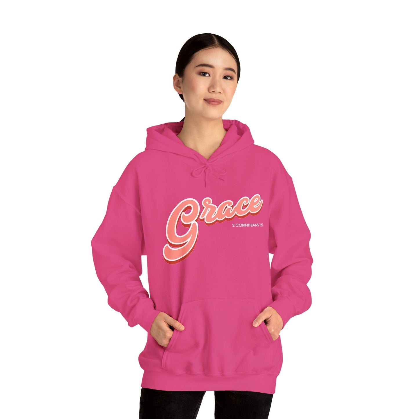 "Grace" Inspirational Pullover Hoodie