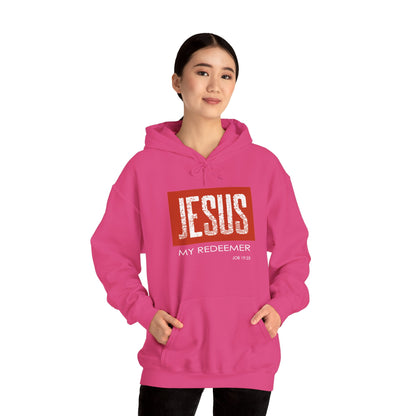 "Jesus My Redeemer" Inspirational Pullover Hoodie