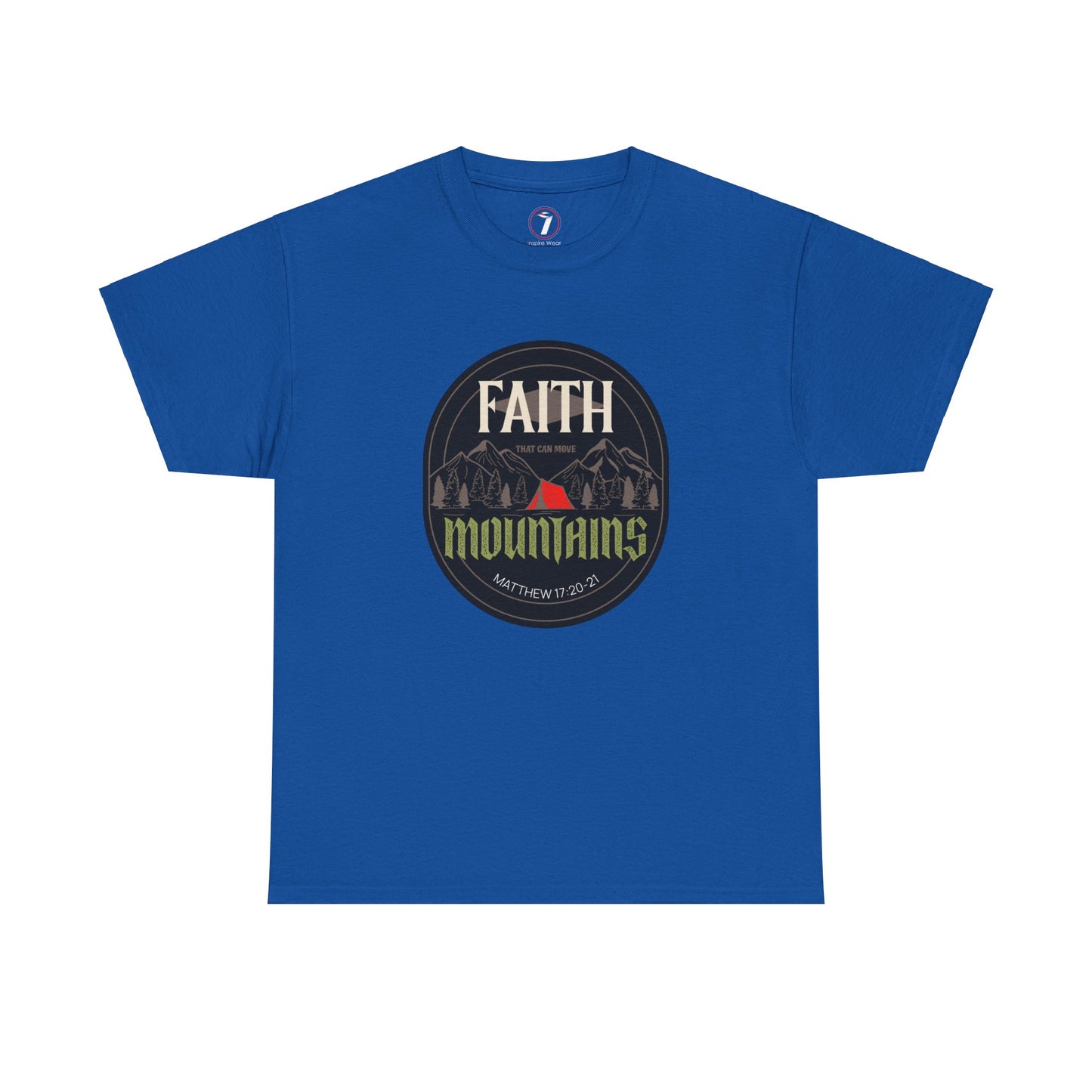 Mountain Moving Faith Unisex Heavy Cotton Tee