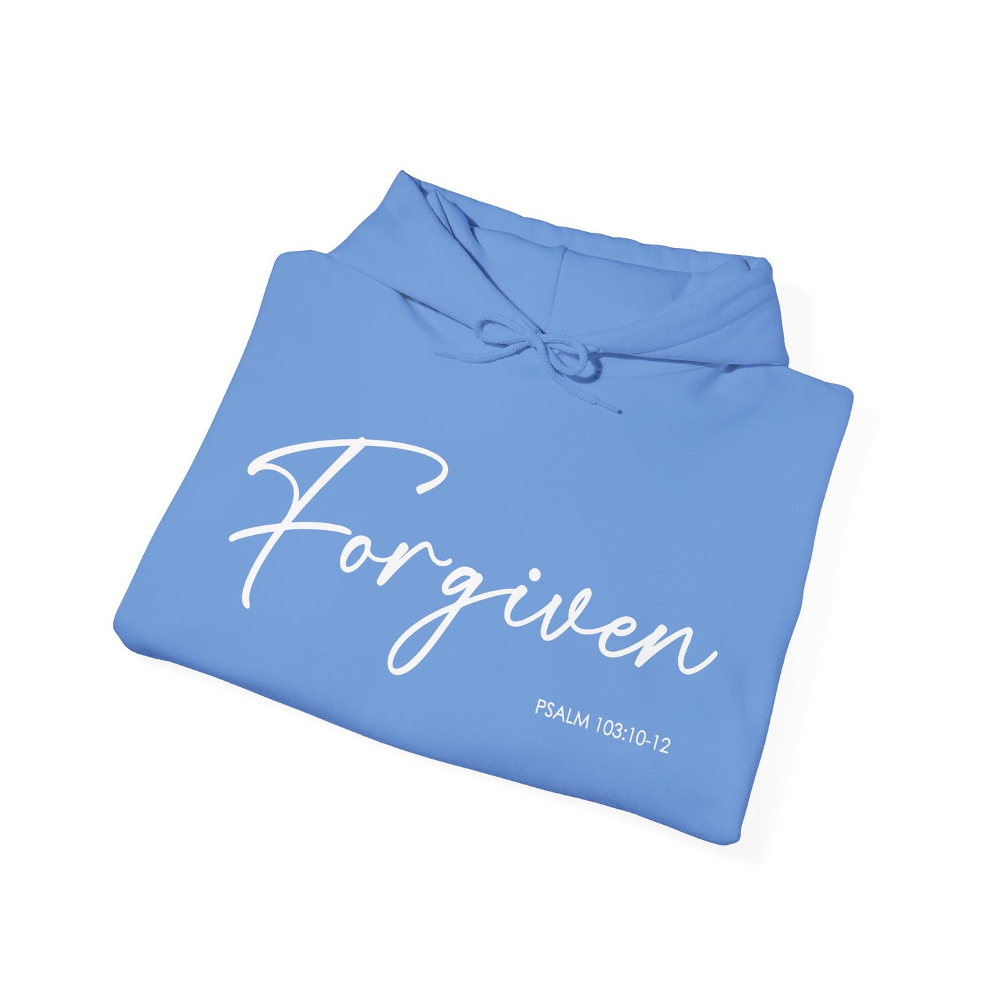 "Forgiven" Inspirational Pullover Hoodie