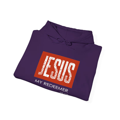 "Jesus My Redeemer" Inspirational Pullover Hoodie