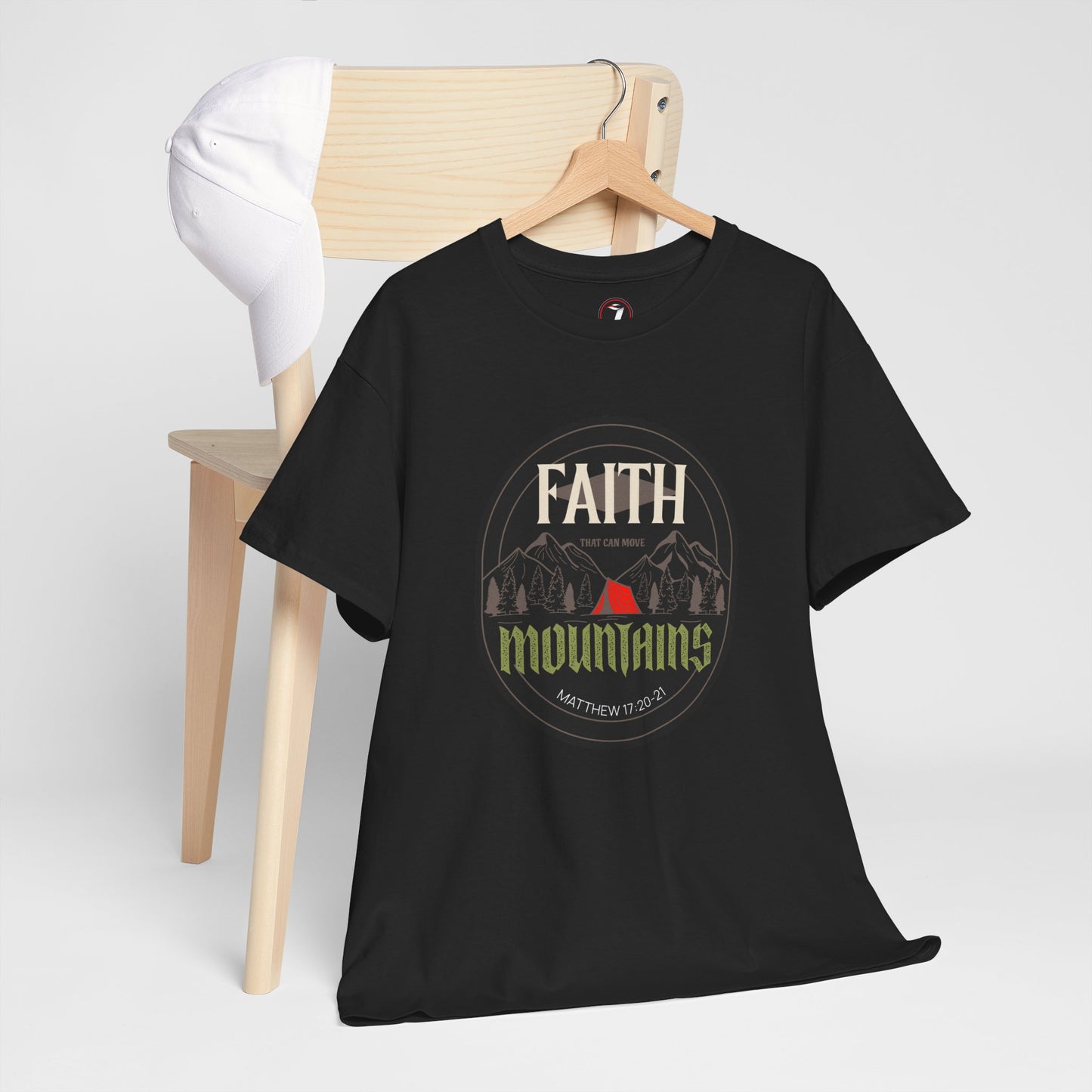 Mountain Moving Faith Unisex Heavy Cotton Tee