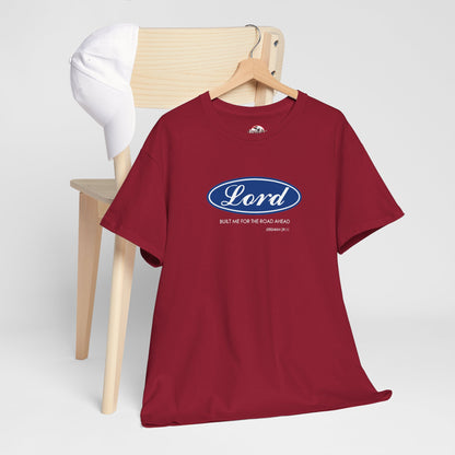 Lord Built Me Inspirational Crewneck T-Shirt