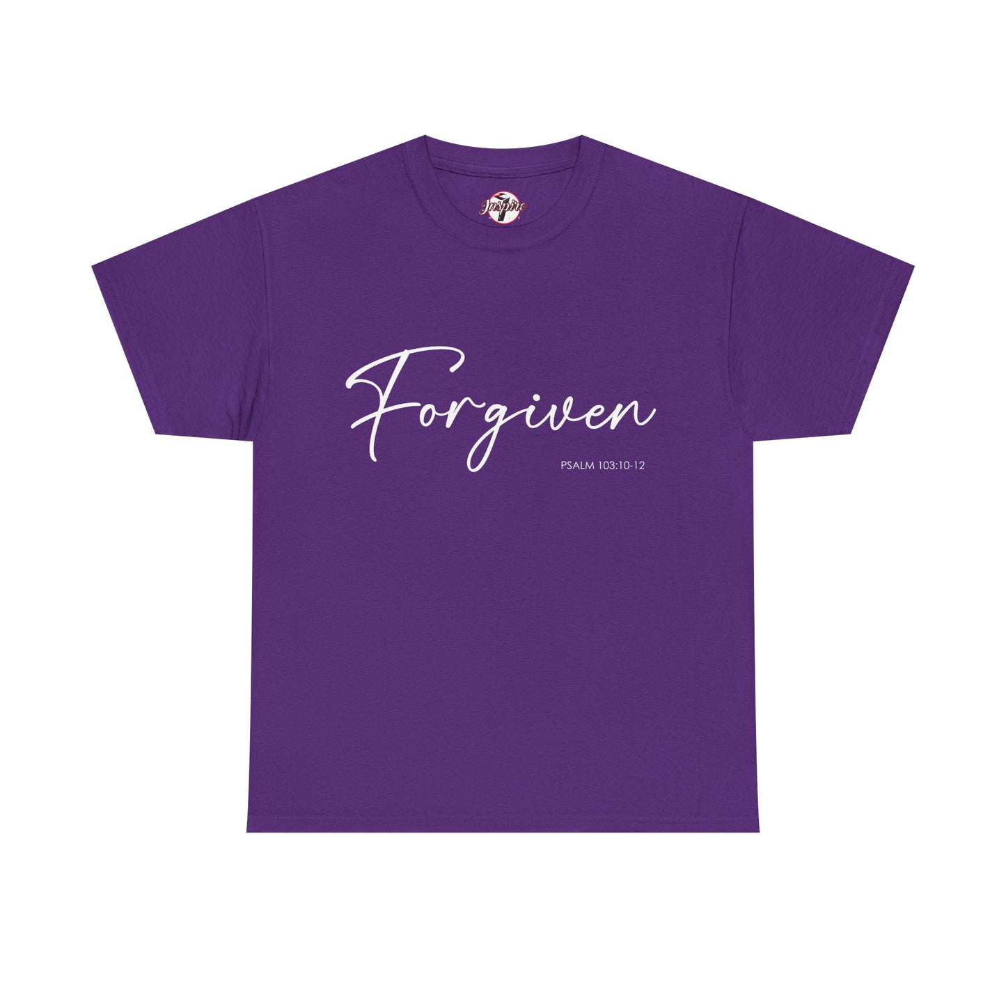 "Forgiven" Womens Christian Faith T-Shirt