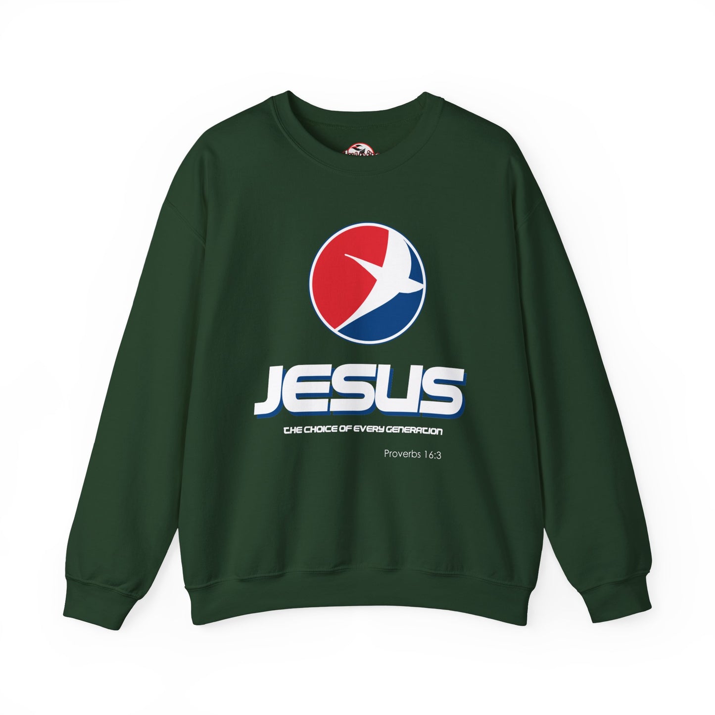 "Jesus: One Choice of Every Generation" Crewneck Sweatshirt