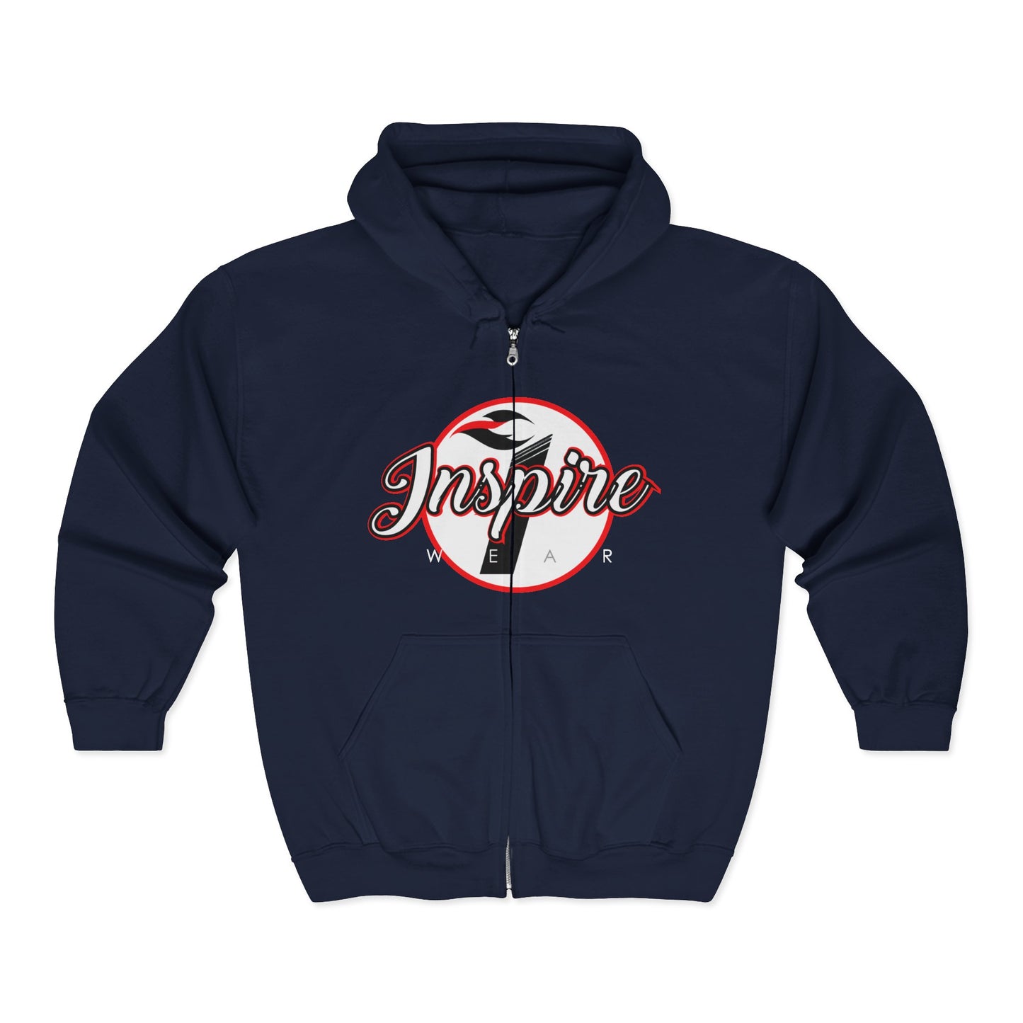Inspire Wear Unisex Heavy Blend™ Full Zip Hooded Sweatshirt