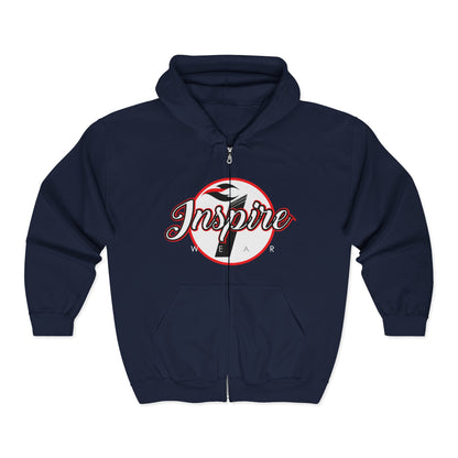 Inspire Wear Unisex Heavy Blend™ Full Zip Hooded Sweatshirt