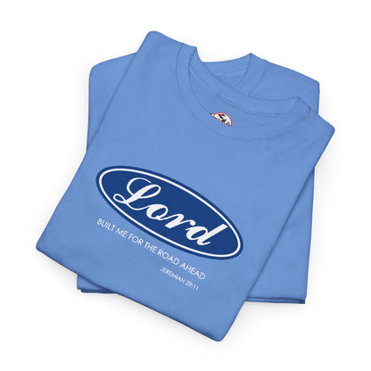 Lord Built Me Inspirational Crewneck T-Shirt