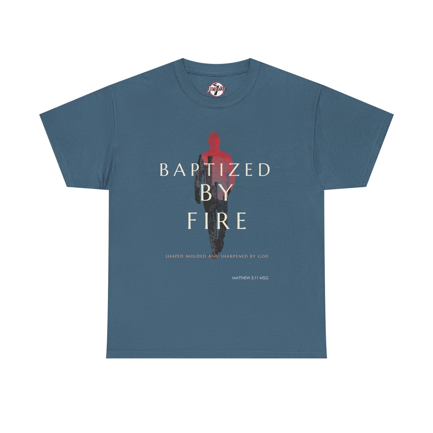 Baptized by Fire Unisex Heavy Cotton Tee