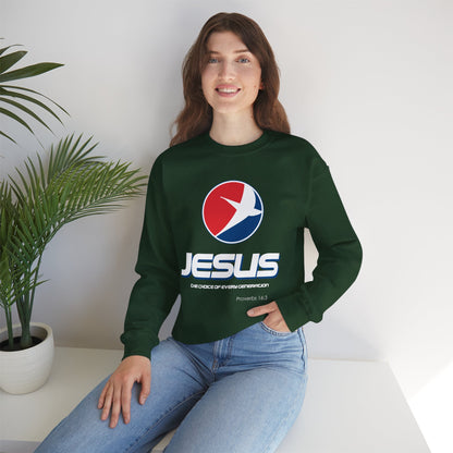 "Jesus: One Choice of Every Generation" Crewneck Sweatshirt