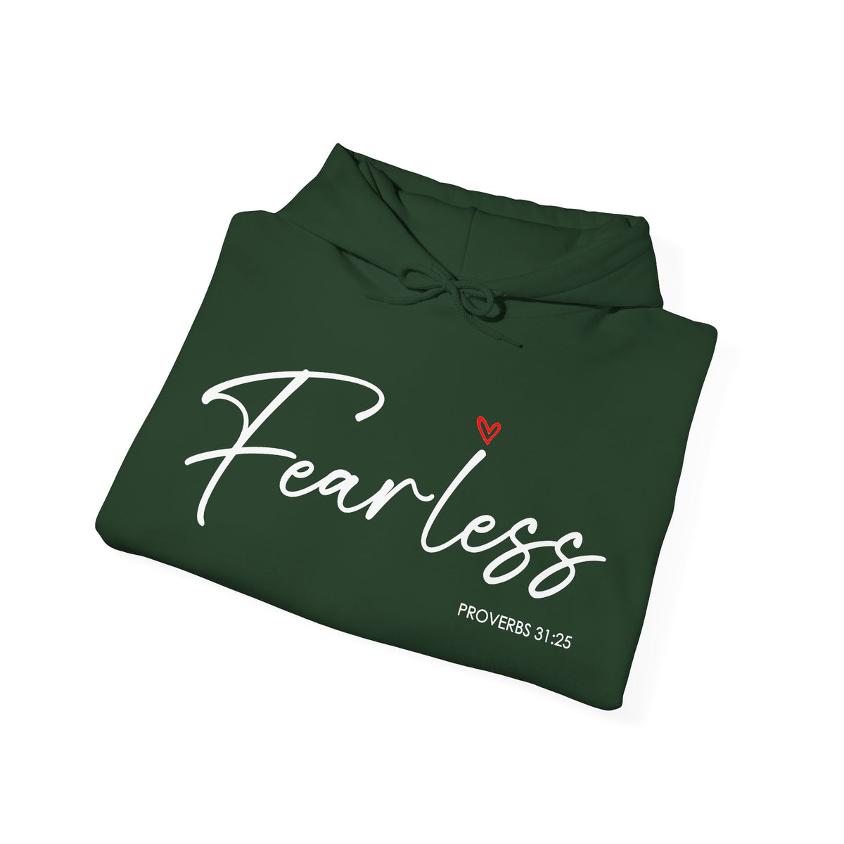 "Fearless" Inspirational Pullover Hoodie