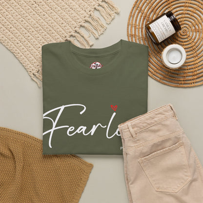 "Fearless" Inspirational Graphic T-Shirt