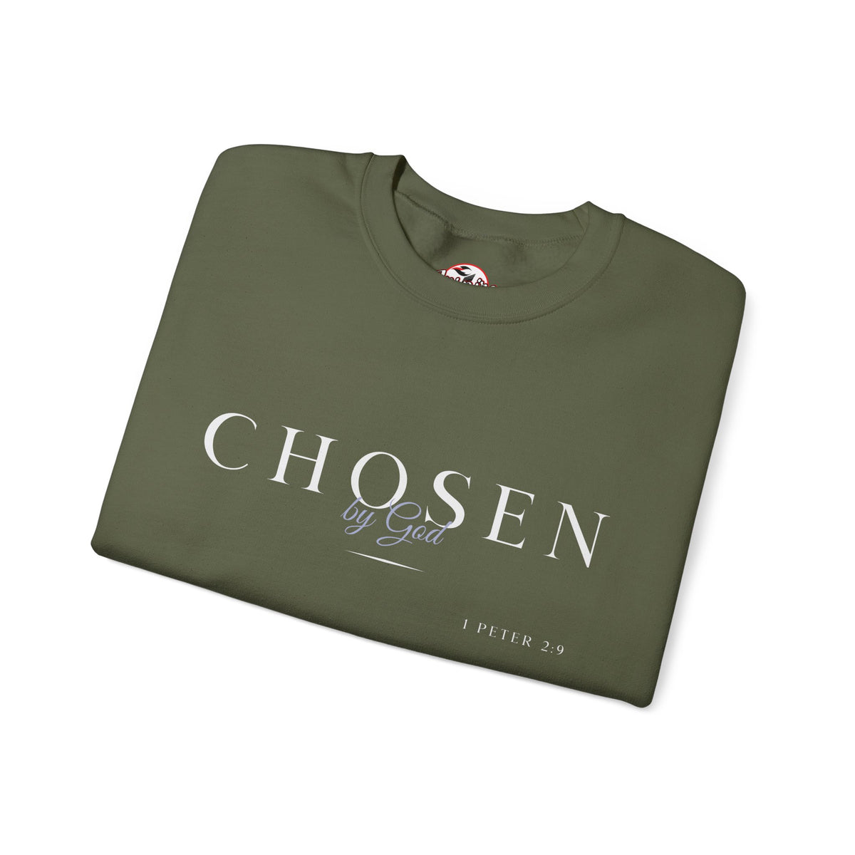 "Chosen by God" Inspirational Crewneck Sweatshirt