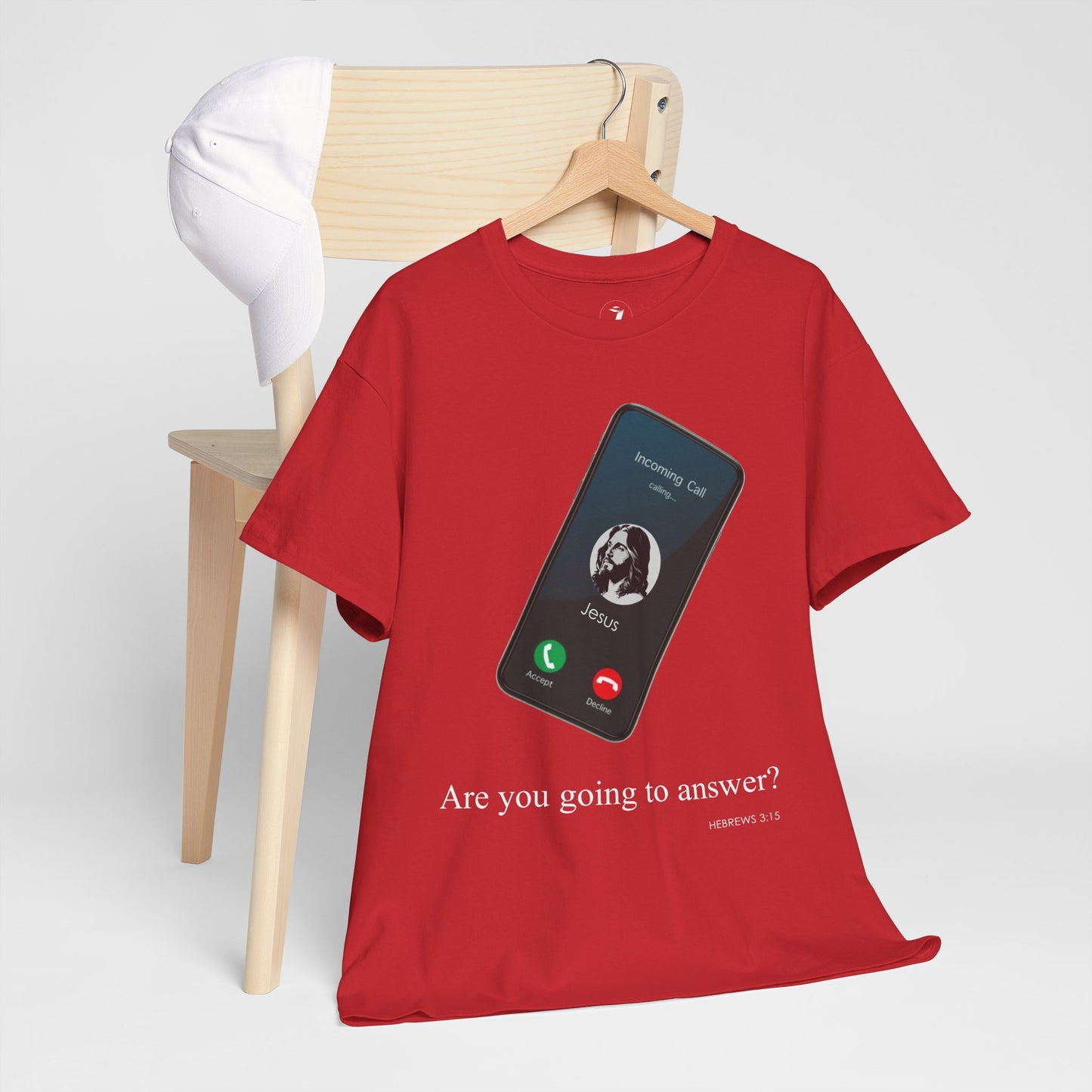 "Are You Going to Answer?" Inspirational Graphic Tee