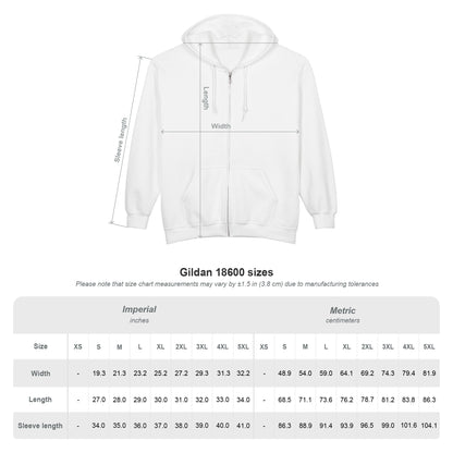 Inspire Wear Unisex Heavy Blend™ Full Zip Hooded Sweatshirt