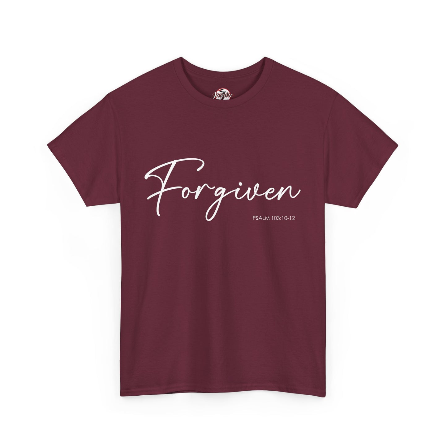 "Forgiven" Womens Christian Faith T-Shirt