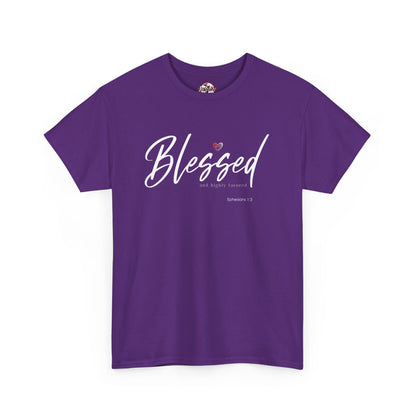 "Blessed" Women's Inspirational Graphic T‑Shirt