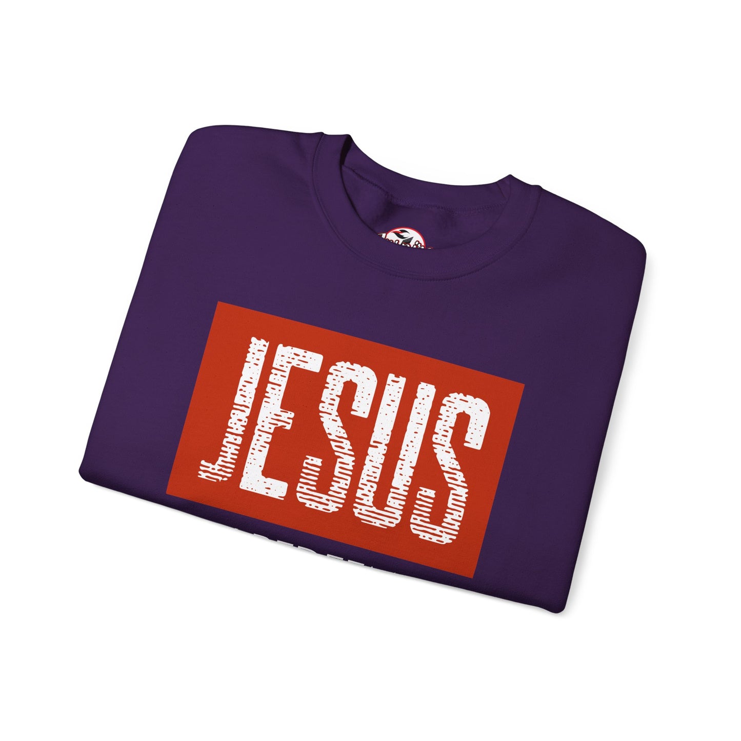 "Jesus My Redeemer" Inspirational Crewneck Sweatshirt