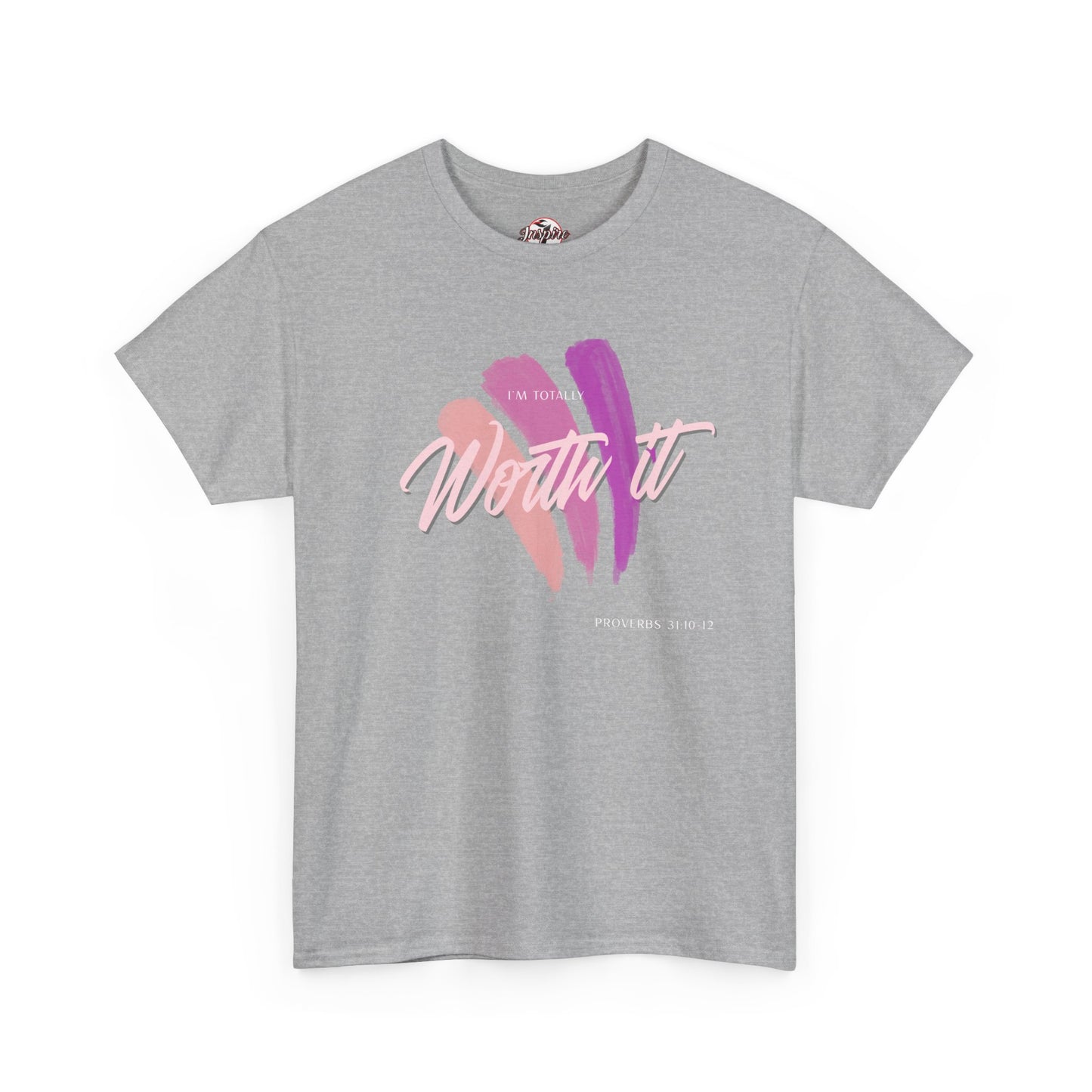 "Totally Worth It" Women's Motivational Graphic T‑Shirt