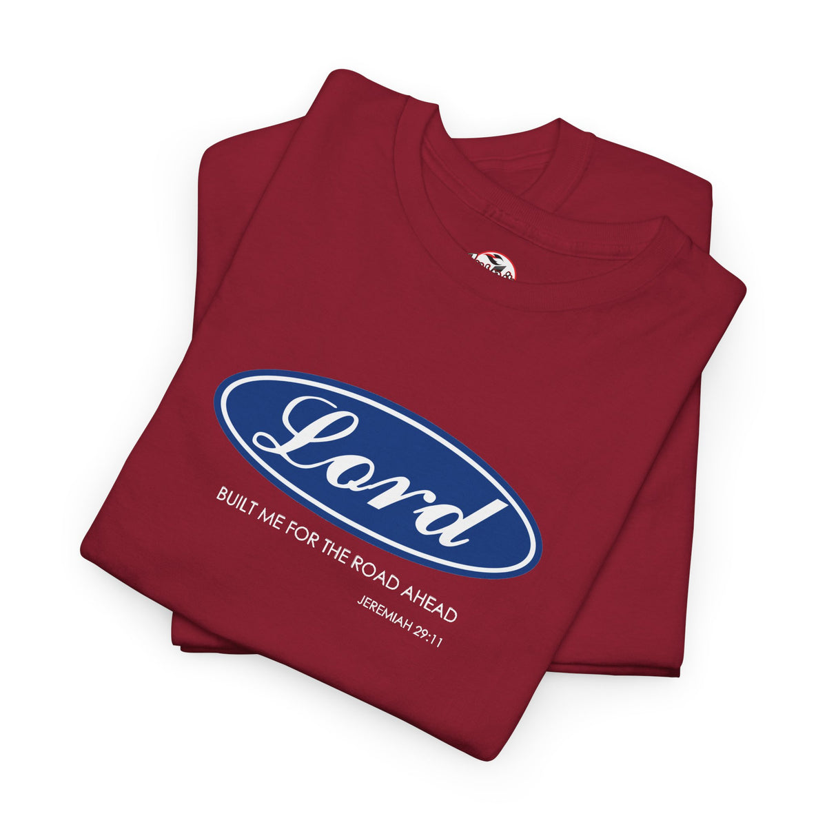 Lord Built Me Inspirational Crewneck T-Shirt