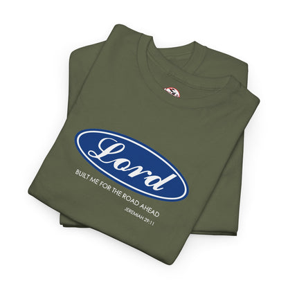 Lord Built Me Inspirational Crewneck T-Shirt