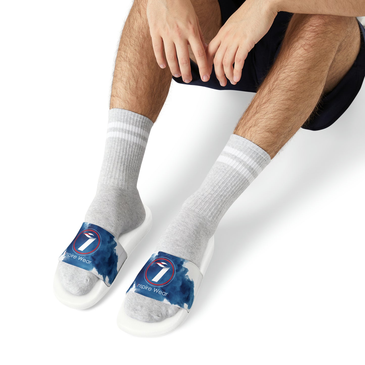 Inspire Wear Men's PU Slide Sandals