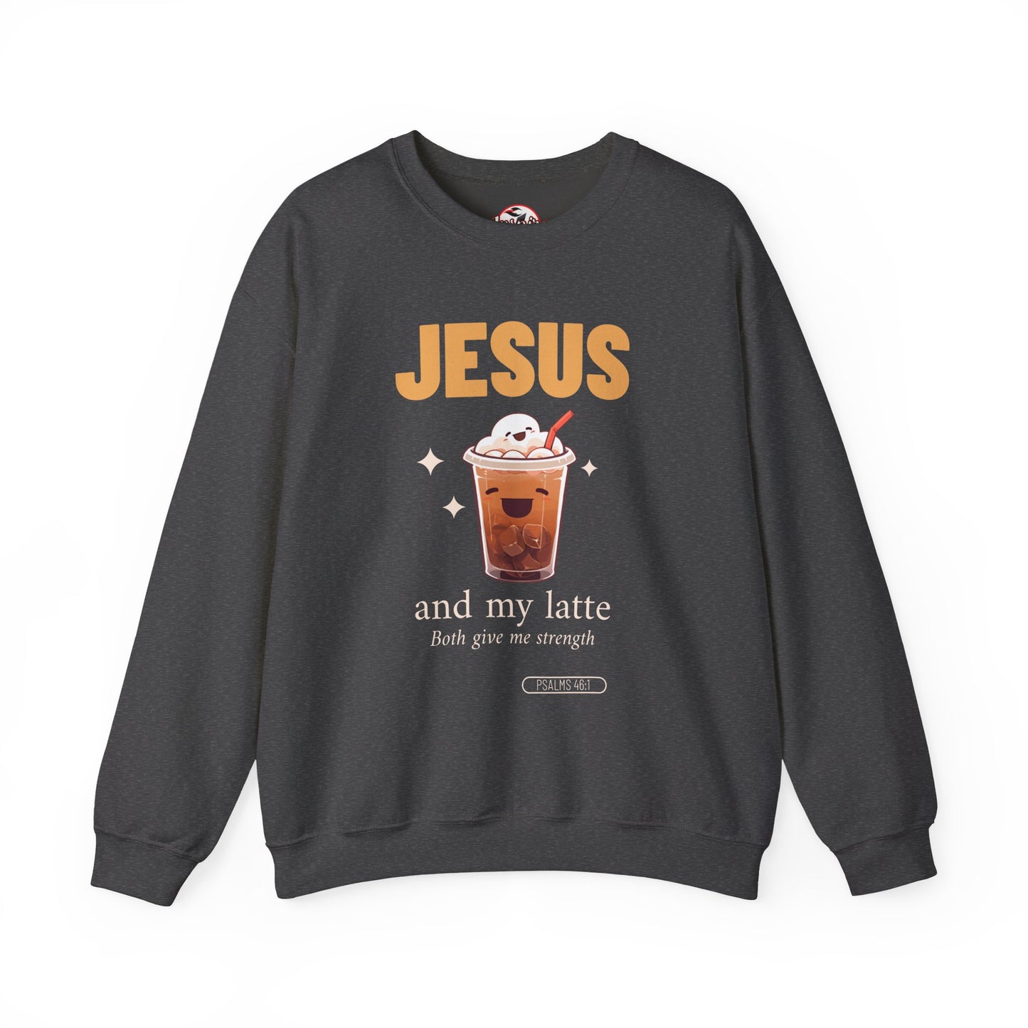 "Jesus and My Latte" Crewneck Sweatshirt