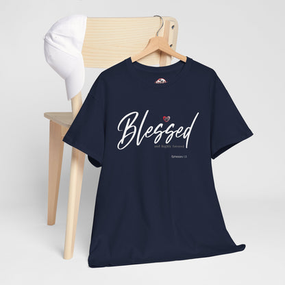 "Blessed" Women's Inspirational Graphic T‑Shirt