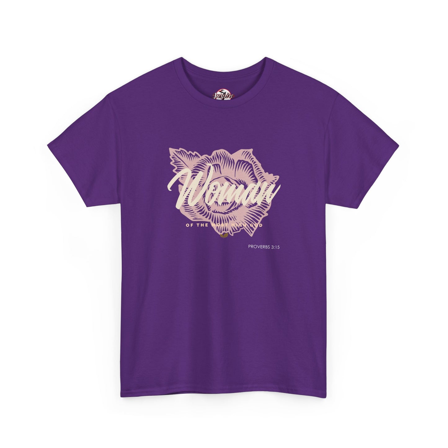 Woman of the Most High God Women's Heavy Cotton Tee