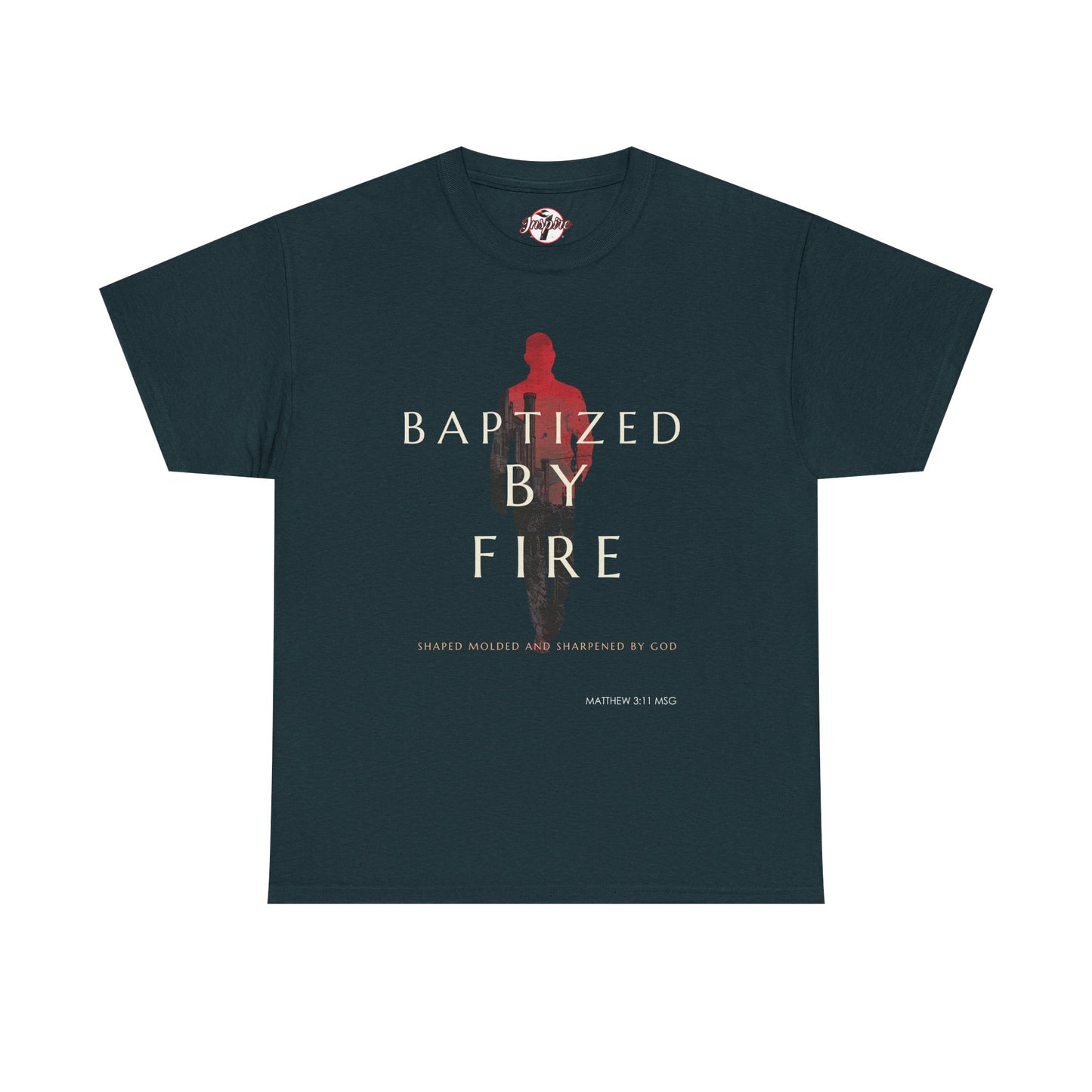 Baptized by Fire Unisex Heavy Cotton Tee