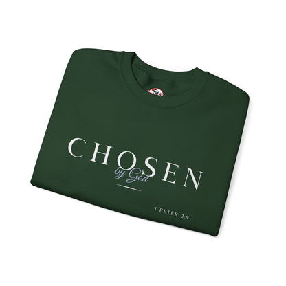 "Chosen by God" Inspirational Crewneck Sweatshirt