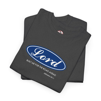Lord Built Me Inspirational Crewneck T-Shirt