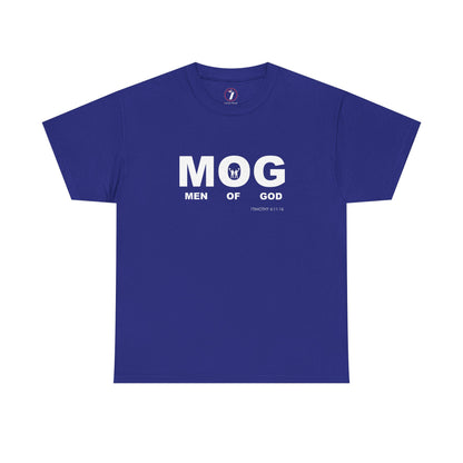 "MOG" Men of God Faith Based Graphic T-Shirt - Unisex Heavy Cotton Tee