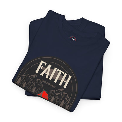 Mountain Moving Faith Unisex Heavy Cotton Tee