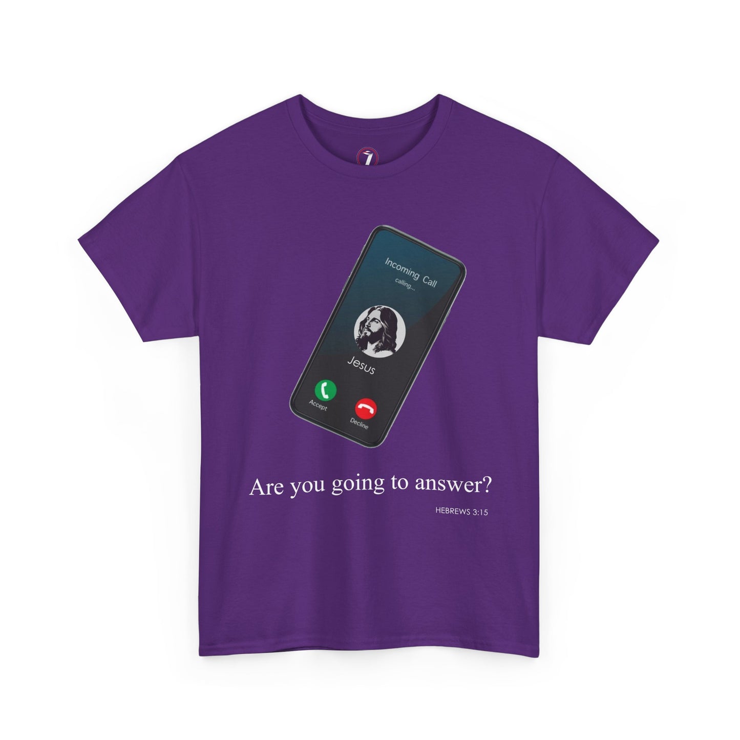 "Are You Going to Answer?" Inspirational Graphic Tee
