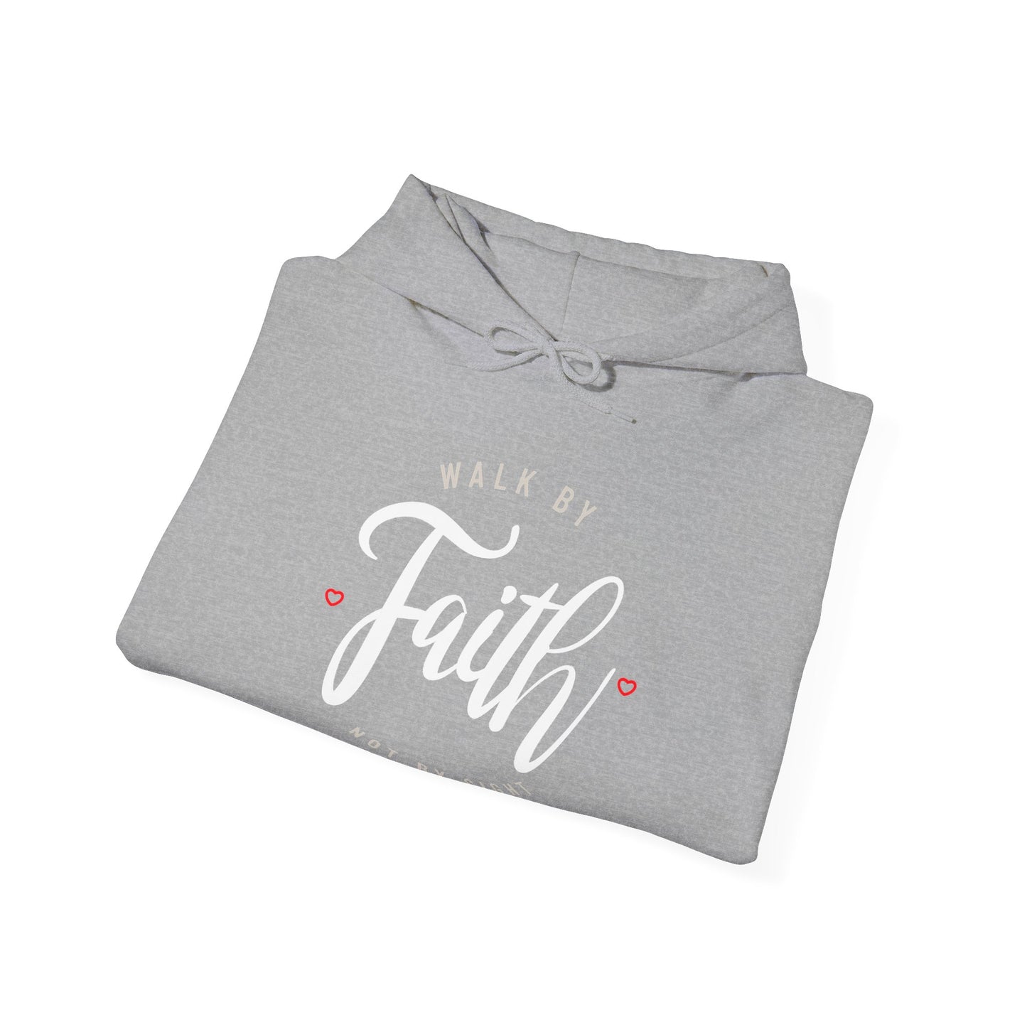 "Walk by Faith Not by Sight" Motivational Pullover Hoodie