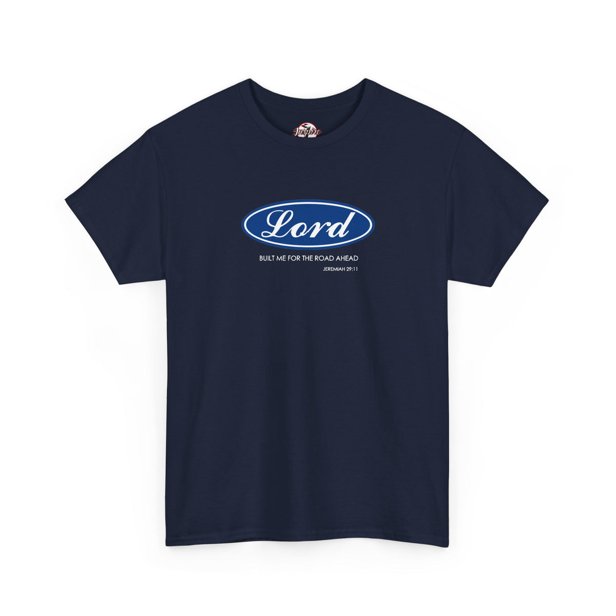 Lord Built Me Inspirational Crewneck T-Shirt