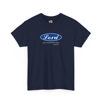 Lord Built Me Inspirational Crewneck T-Shirt