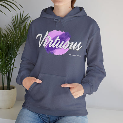 "Virtuous" Affirmation Pullover Hoodie