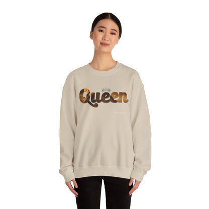 "Queen" Women's Inspirational Pullover Sweatshirt