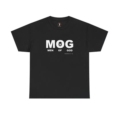 "MOG" Men of God Faith Based Graphic T-Shirt - Unisex Heavy Cotton Tee