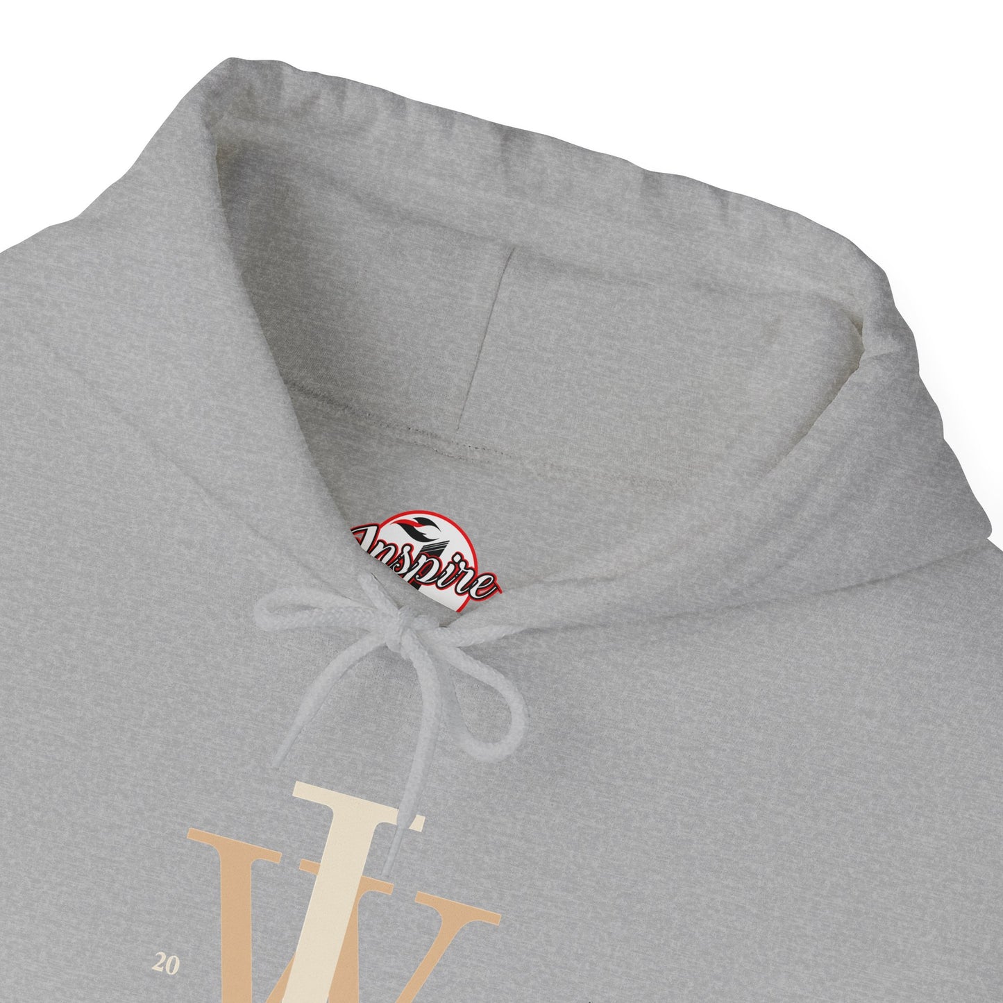 Inspire Wear IW Monogram Logo Pullover Hoodie