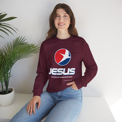 "Jesus: One Choice of Every Generation" Crewneck Sweatshirt