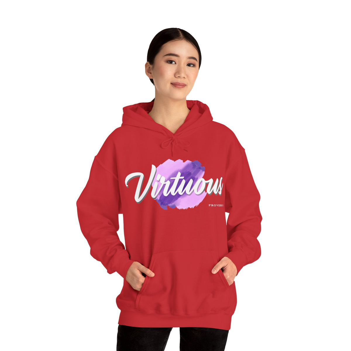 "Virtuous" Affirmation Pullover Hoodie