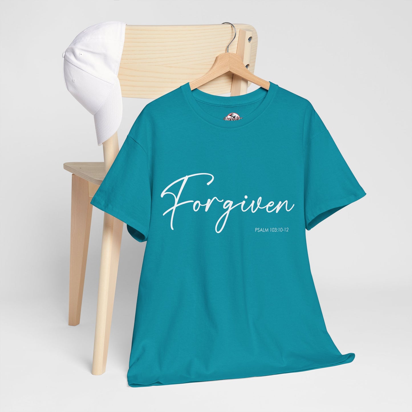 "Forgiven" Womens Christian Faith T-Shirt