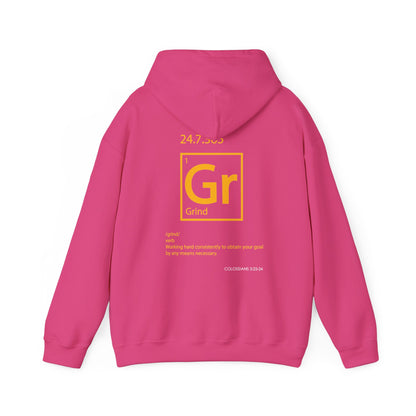 "Grind" Motivational Unisex Pullover Hoodie