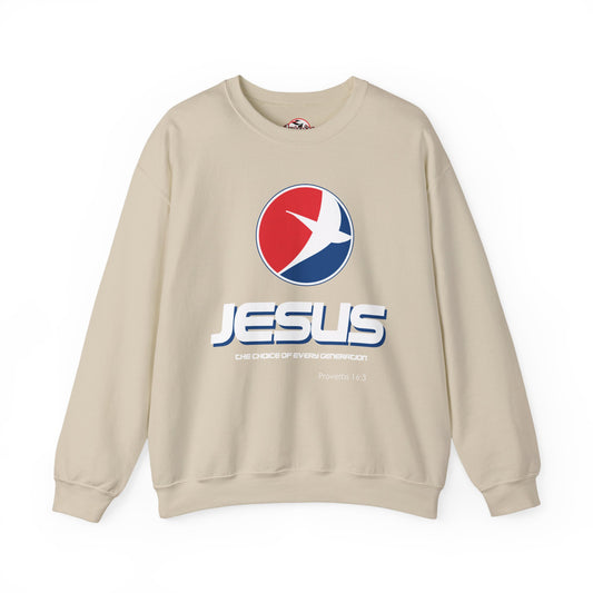 "Jesus: One Choice of Every Generation" Crewneck Sweatshirt