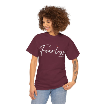 "Fearless" Inspirational Graphic T-Shirt