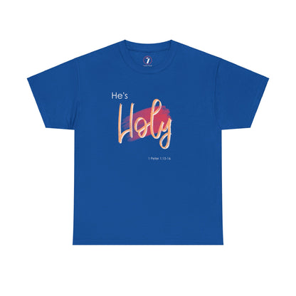 He's Holy Unisex Heavy Cotton Tee